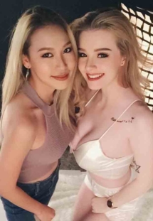 Jessie ward & friend